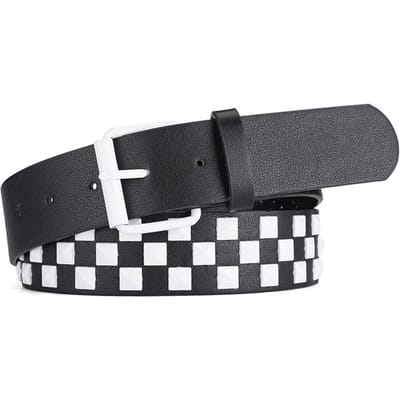 Witte Pin Gesp Riem Mode Hip-hop Punk Tailleband Trendy Alles-passend Dames Jeans Accessoires Meisjes Roze PU Tailleband 105CM wit