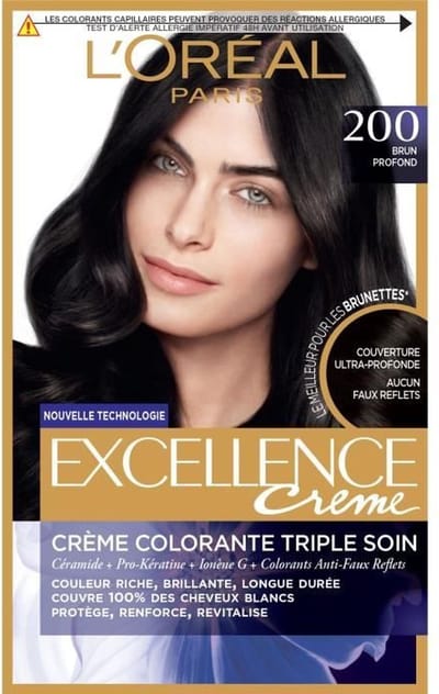 L'OREAL PARIS Excellence Coloring - 200.N Diep bruin