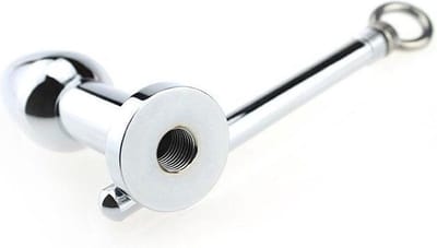 Anaalplug RVS die je kunt openschroeven