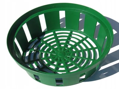 Bloembollenmandje Groen 23cm - Bescherming & Decoratie