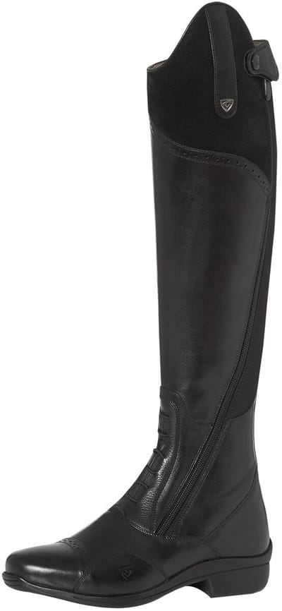 Tonics Rijlaarzen Jupiter Style Velvet - Lederen rijlaarzen - Suède en glad leer - Maat 39-44-37