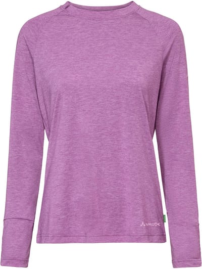 VAUDE Skomer LS T-shirt III, Functioneel shirt, Dames outdoor sport-T-Shirt, Regular fit