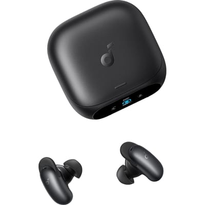soundcore Liberty 5 Pro by Anker - Anker Thus Al Chip - Kristalheldere Gesprekken - Noise Cancelling Oordopjes - Draadloze Oordopjes - ANC Met 6 - 5 U/28 U:Speeltijd - Snelladen - Draadloos Opladen
