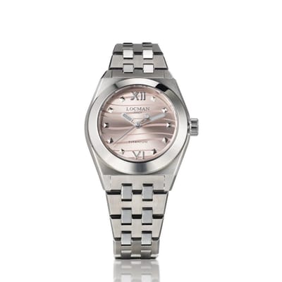 Locman - 0225T11A-00PKNKB0 - Polshorloge - Dames - Kwarts - Stealth Titanium Lady