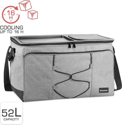 bomoe IceBreezer KT53 opvouwbare koelta s- koelbox voor onderweg - 53x37x32 cm - 52 liter - picknicktas perfect voor barbecues of festivals