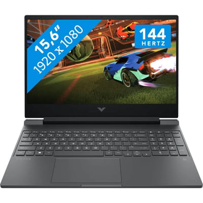 HP Victus Gaming 15-fa2975nd Intel® Core™ i7 i7-13620H Laptop 39,6 cm (15.6") Full HD 16 GB DDR5-SDRAM 512 GB SSD NVIDIA GeForce RTX 5060 Wi-Fi 6 (802.11ax) Windows 11 Home Zwart
