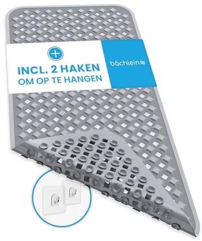 Antislip Badmat Grijs - Veilig en Duurzaam