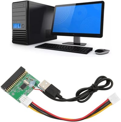 Allecto - Floppy Drive Connector - Usb Kabel Adapter - Plug Play