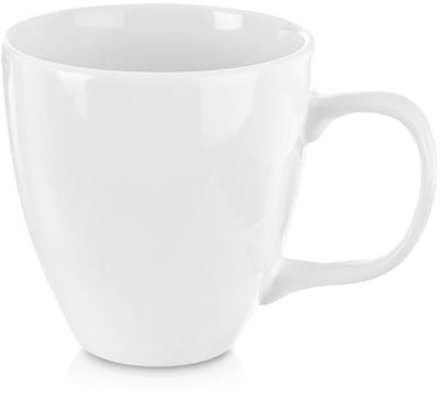 Orion Mona Serie - Porseleinen Beker - 400ml - Wit