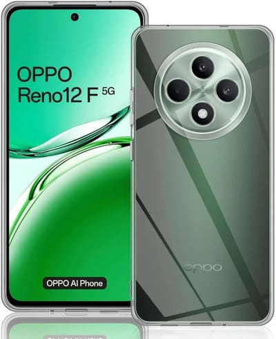 Transparant Dun TPU Hoesje Geschikt voor Oppo Reno 12 F | Back Cover | Lichtgewicht | Ultra Dun | Flexibel | Zacht | Doorzichtig