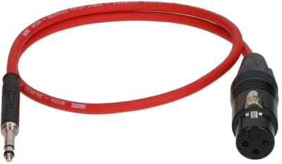 Klotz M4TF3-0100 Patchkabel 1 m - Stereo patch kabel