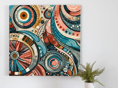 Kunstprint | Wanddecoratie | Dibond | 60 × 60 cm