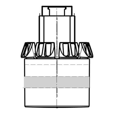 AEG knop, functies, inox, 10+0 140219781022