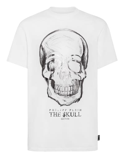 T-Shirt Round Neck Ss Skull