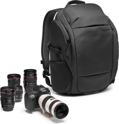 Manfrotto MB MA3-BP-T cameratassen en rugzakken Rugzak Zwart