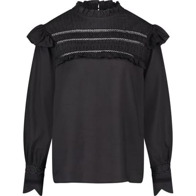 Ibana Taman Black Size: 34 | Blouses Outlet | Dames | Zwart