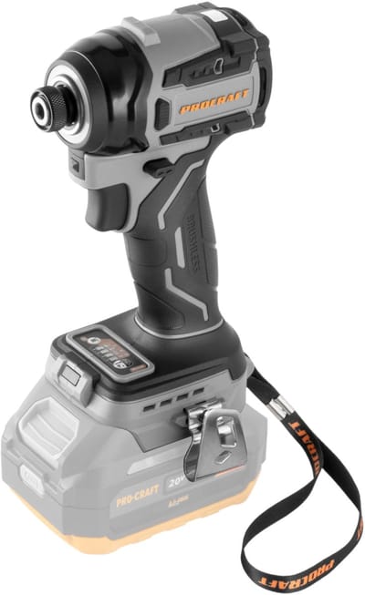 Procraft Industrial ID20Abb accu-slagmoersleutel 20 V 180 Nm 1/4" Solo - zonder accu, zonder oplader