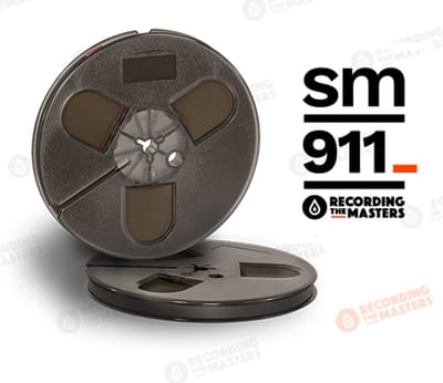 Recording The Masters SM911 1/4" 366m Analogband driezack, Plastikspule 18cm - Band materiaal