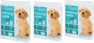 TrainingPads XL - 60 x 90 XL - 21 stuks - Honden Zindelijkheidstraining - Trainingsmat - Puppy Trainer Super Absorberend