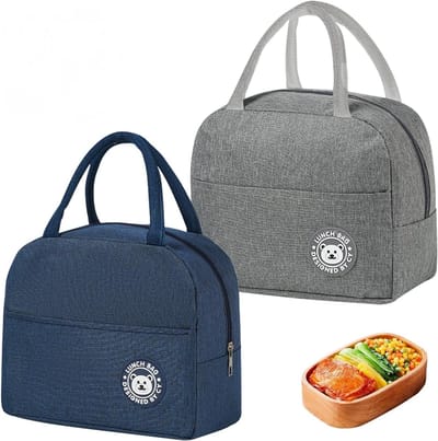 Thijox - Koeltas Klein 7 Liter Geïsoleerde Lunchtas met Folievoering, Draagbare Thermische Lunchbox, Opvouwbare Koeltas voor Picknick, School, Kantoor