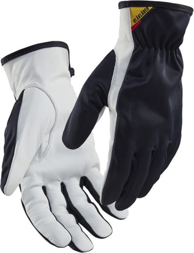 Blaklader Lederen handschoen 2802-1459 - Donkerblauw/Wit - 11