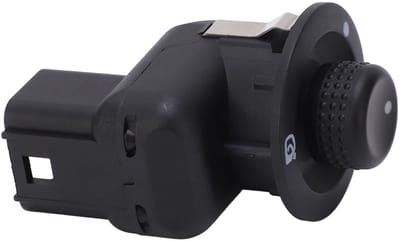 Dailygoods - Elektrische vleugelspiegel - Schakelaar - Slijtvast en gevoelige antirietas - Compact formaat - Achteruitkijkspiegel - Autoaccessoire - G...