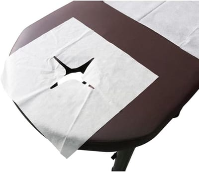 Wegwerp Gezichtsbedekking - Neussleufdoeken Pads - Hygiënisch Werken - Aangenaam Zacht - 200 stuks 40x40cm - Wit