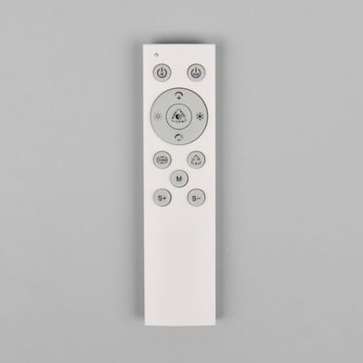 Reality Leuchten LED plafondlamp Vono, zwart/helder, Ø 40 cm, CCT, RGB-afstandsbediening