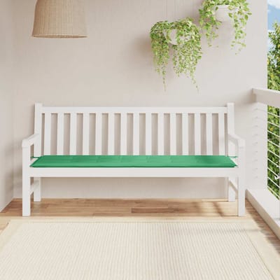 vidaXL - Tuinbankkussen - 180x50x3 - cm - oxford - stof - groen