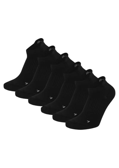 Morethansocks - Fitness Sneakersokken - 6-Pack - Maat 35 t/m 47 - Unisex - Sportsokken - sport sneakersokken