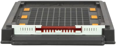 Bijenkorf Bodemplaat - Kunststof Bodem - Hygiënisch Bijenhouden - Ventilatie en Lade - Dadant Plat - Zwart