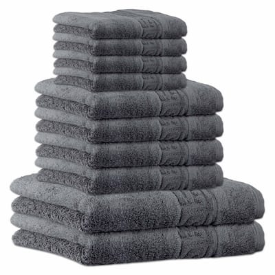 Cawoe Handdoek C Noblesse Een maat, 50x100 Set van 10