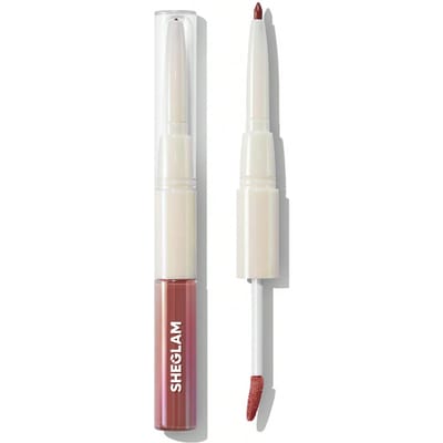 Lip Rules Liner & Gloss Pen-Play Fair 2-in-1 hydraterende vloeibare lippenstift Dauwachtige lipliner met hoog pigment Lipcombo Hydraterend Vermindert fijne lijntjes op de lippen Lipmake-upmerk Beauty Make-up Gezichtsverf Cosmetica voor vrouwen Meisjes Perfect voor herfst/winter Ideaal voor Y2K Fancy Fashion Geschikt voor verjaardag Kerstmis Cadeau Feestklaar Beste kleur