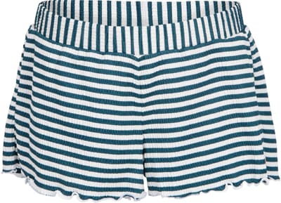 Brunotti - Tikkay - Zwembroek Snow - Sportieve Zwem Short Meisjes - High Waist - Loose Fit - 128