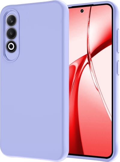 Hoesje - Geschikt voor OnePlus Nord CE4 - Sterk & Shockproof - Hoes Cover - Siliconen Case - Lichtblauw