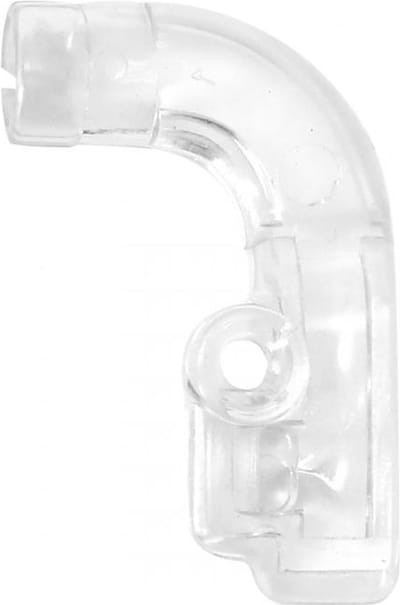 Couvercle de poignée de gaz Targa en plastique transparent pour mobylette Neuf