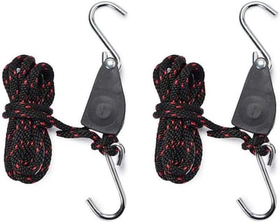 Lifting Katrol Set - Ratel Schuiftouw - Zware Lasten Hijsen - Roestvrij Staal - 300 Pond