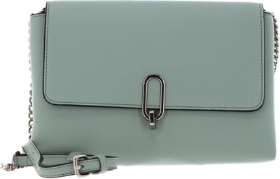 SEIDENFELT MANUFAKTUR Schoudertas Halsa Big Crossbody Minty Blue Mintgroen
