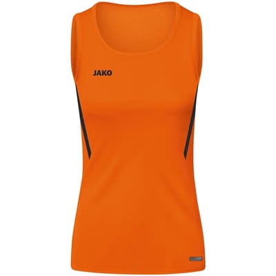 Jako Challenge Tanktop Dames - Fluo Oranje / Zwart | Maat: 36