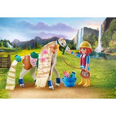 Playmobil Horses of Waterfall - Horses of Waterfall - Ellie with Horse