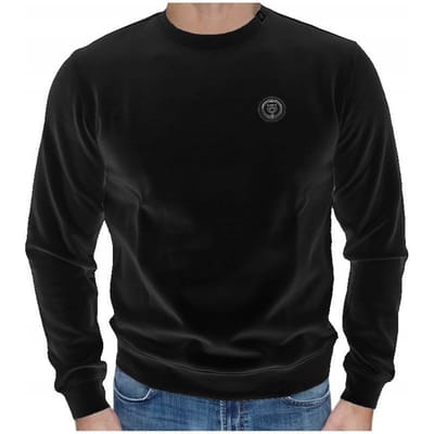 Plein Sport Zwarte Katoenen Sweatshirt
