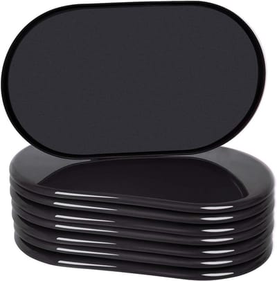 Kunststof meubelglijders voor tapijt, 8 stuks, 23,5 - 3,5 cm, Teflon glijders voor zware meubels