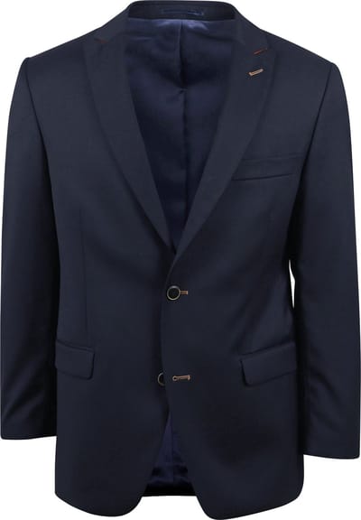 Suitable Blazer Njaro Wol Donkerblauw - Maat 50 - Heren blazer