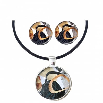 2-Delige set- 2.5-Fayen-Verstelbare Ketting- Clip Oorbellen- Charme Bijoux