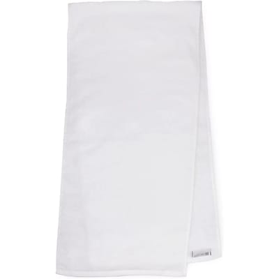 The One Towelling Sporthanddoek - 30 x 130 cm - Fitness en Nek Handdoek - 100% Gekamd katoen - 450 gr/m² - Wit