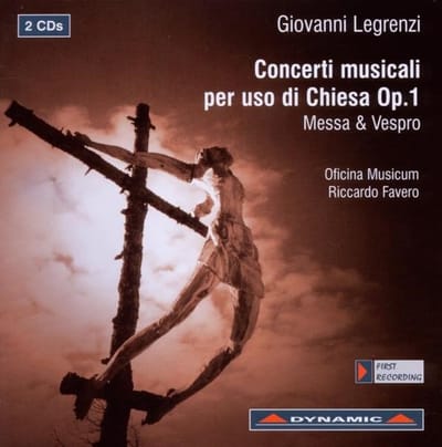 Oficina Musicum, Riccardo Favero - Legrenzi: Concerti Musicali Per Uso Di Chiesa Op.1 Messa e Vespro (2 CD)