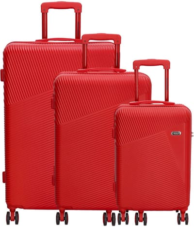 Beagles Originals Travel Originals Koffer 20-24-28 Inch - Kofferset - Set van drie - Reizen - Bagage - Rood