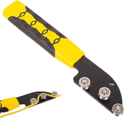 Draad Strijkijzer - Kabel Ontwrichter - Elektrische Werkzaamheden - Roestvrij Staal - 20 cm - Zilver