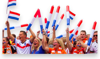 Nederlandse Juich Staven / Handklappers