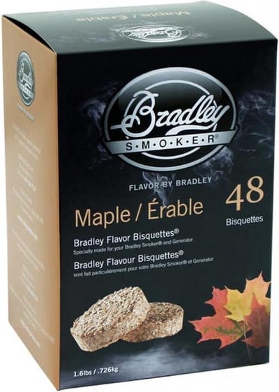 Bradley Briketten Esdoorn / Maple 48 Stuks
